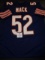 Khalil Mack Chicago Bears Autographed Custom Blue Style Jersey w/GA coa