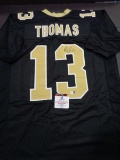 Michael Thomas New Orleans Saints Autographed Custom Black Style Jersey w/GA coa