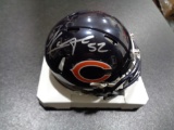 Khalil Mack Chicago Bears Autographed Riddell Mini Helmet w/GA coa