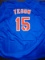 Tim Tebow New York Mets Autographed Custom Blue Baseball Style Jersey w/GA coa