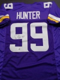 Danielle Hunter Minnesota Vikings Autographed Custom Purple Football Style Jersey w/GA coa