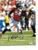 Von Miller Denver Broncos Autographed 8x10 vs. Raiders Photo w/ GA coa