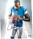 Calvin Johnson Detroit Lions Autographed 8x10 Grip Photo w/GA coa