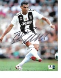 Christiano Ronaldo Juventas F.C. Autographed 8x10 Jeep Photo w/GA coa