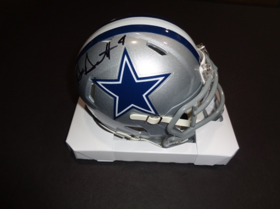Dak Prescott Dallas Cowboys Autographed Riddell Mini Helmet w/GA coa