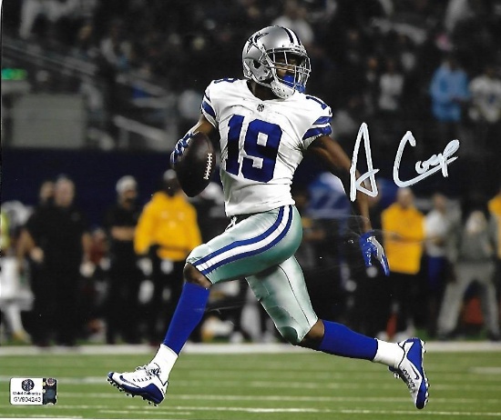 Amari Cooper Dallas Cowboys Autographed 8x10 Running Photo w/GA coa