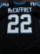 Christian McCaffery Carolina Panthers Autographed Custom Black Football Style Jersey w/GA coa