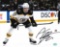 Anders Bjork Boston Bruins Autographed 8x10 Road White Photo w/Full Time coa