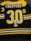 Gerry Cheevers Boston Bruins Autographed Custom Black Hockey Style Jersey w/JSA W coa
