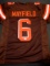Baker Mayfield Cleveland Browns Autographed Custom Brown Football Style Jersey w/GA coa