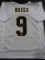 Drew Brees New Orleans Saints Autographed Custom White Football Style Jersey w/GA coa