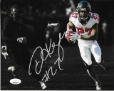 Damontae Kazee Atlanta Falcons Autographed 8x10 Blackout Photo w/JSA W coa