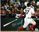 Jose Altuve Houston Astros Autographed 8x10 Back Photo w/GA coa