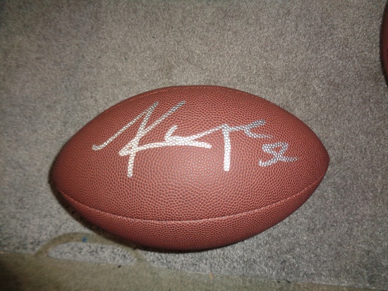 Khalil Mack Chicago Bears Autographed Wilson Football w/GA coa