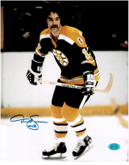 Derek Sanderson Boston Bruins Autographed 8x10 Photo Full Time coa