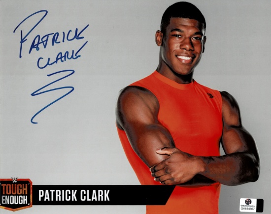 Patrick Clark (aka Velvetine Dream) WWE/NXT Autographed 8x10 Photo GA coa
