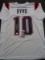 Damiere Byrd New England Patriots Autographed Custom Football Jersey JSA W coa