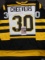 Gerry Cheevers Boston Bruins Autographed Custom Hockey Jersey JSA coa