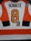Dave Schultz Philadelphia Flyers Autographed Custom Hockey Jersey JSA W coa