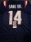 Mohamed Sanu Sr. New England Patriots Autographed Custom Football Jersey JSA coa