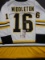 Rick Middleton Boston Bruins Autographed Custom Road Hockey Style Jersey JSA coa