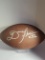 Dane Fletcher New England Patriots Autographed Franklin Football Pop Culture coa