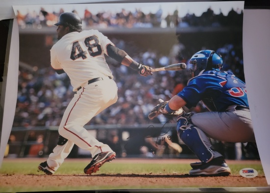 Pablo Sandoval San Fancisco Giants Autographed 11x14 Photo PSA/DNA coa