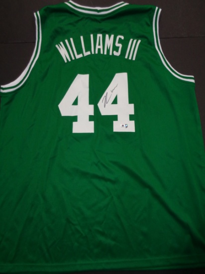 Robert Williams Boston Celtics Custom Basketball Style Jersey GA coa