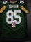 Robert Tonyan Green Bay Packers Autographed Custom Jersey JSA W coa