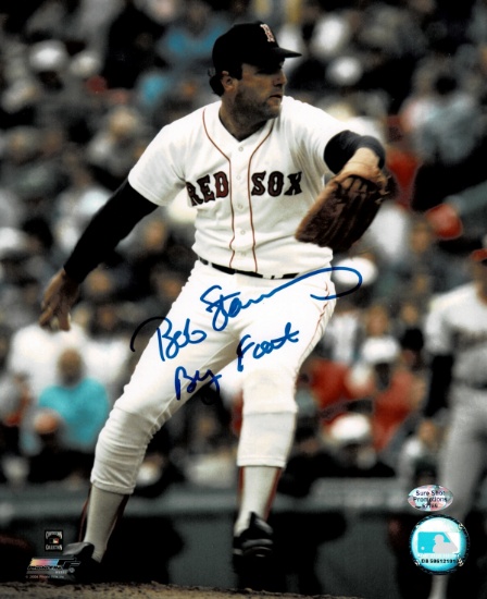 Bob Stanley Boston Red Sox Autographed & Inscribed 8x10 Photo Sure Shot coa