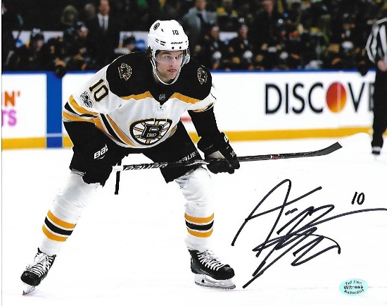 Anders Bjork Boston Bruins Autographed 8x10 Photo Full Time coa