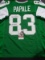 Vince Papale Philadelphia Eagles Autographed Custom Football Jersey GA coa