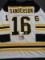 Derek Sanderson Boston Bruins Autographed Custom Hockey Style Jersey JSA W  coa