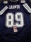 Blake Jarwin Dallas Cowboys Autographed Custom Football Jersey JSA W coa