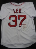 Bill Lee Boston Red Sox Autographed Custom Baseball Jersey JSA W coa