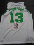 Tristan Thompson Boston Celtics Custom Basketball Style Jersey JSA W coa