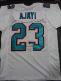 Jay Ajayi Miami Dolphins Autographed Custom Football Jersey JSA W coa