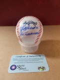 Jeff Reardon Montreal Expos Autographed & Inscribed OMLB Baseball Sure Shot coa