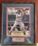Alex Cora Boston Red Sox Autographed Framed & Matted 8x10 Photo New England Picture coa