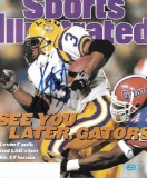 Kevin Faulk LSU Tigers Autographed 8x10 SI Cover Photo Full Time coa