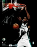 Tristan Thompson Boston Celtics Autographed 8x10 Photo Full Time coa