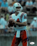 Steve Grogan New England Patriots Autographed 8x10 Photo JSA W coa