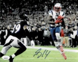 Mohamed Sanu Sr. New England Patriots Autographed 8x10 Photo JSA W coa