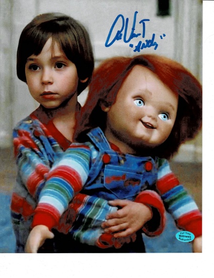 Alex Vincent Andy Childs Play Autographed & Inscribed 8x10 Photo Full Time coa