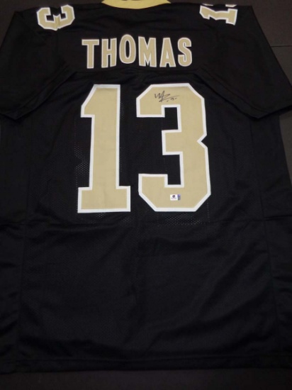 Michael Thomas New Orleans Saints Autographed Custom Football Jersey GA coa