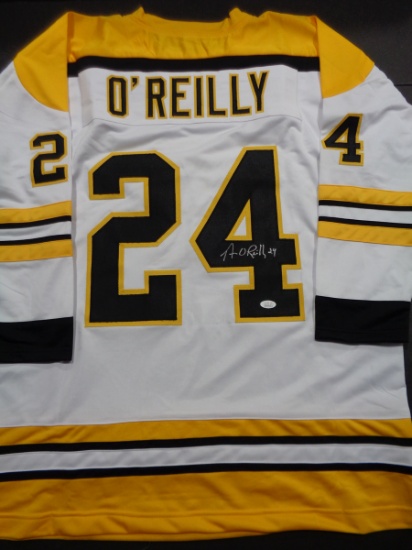 Terry O'Reilly Coyle Boston Bruins Autographed Custom Hockey Jersey JSA W coa