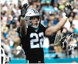 Christian McCaffery Carolina Panthers Autographed 8x10 Photo GA coa