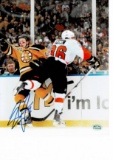 Darroll Powe Philadelpha Flyers Autographed 8x10 Photo Mancave Authenticated coa