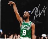 Kemba Walker Boston Celtics Autographed 8x10 Photo JSA W coa