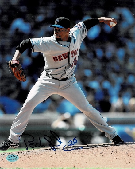 Pedro Feliciano New York Mets Autographed 8x10 Photo Mancave Authenticated coa